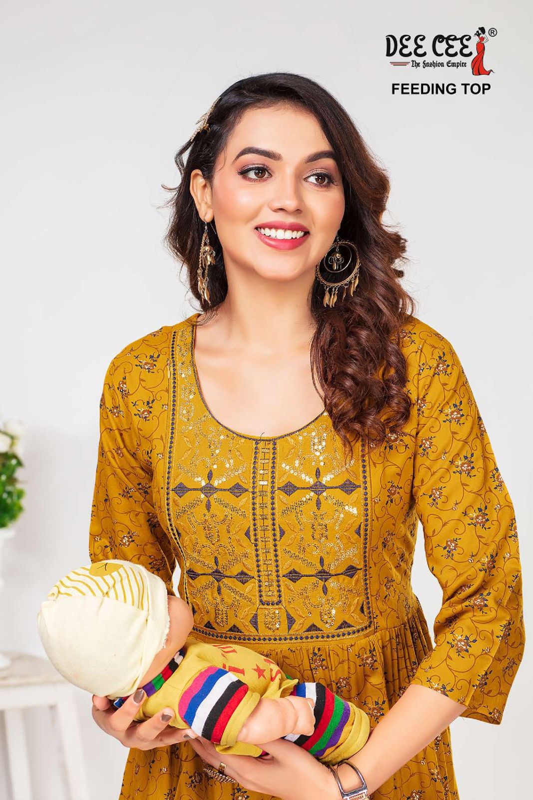Apeksha By Dee Cee Rayon Floral Printed Anarkali Kurtis Wholesale Shop In Surat
